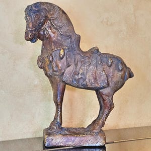 アメリカ　20年前　Attila's Original Repro　馬　彫刻 Attila's Sculpture - Etsy