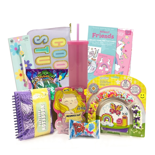 Tween Girl's Gift Box | Birthday Gift For Teen Girl | Get Well Gift For Girls | Birthday Care Package | Activity Kit for Girls | Unicorn Box