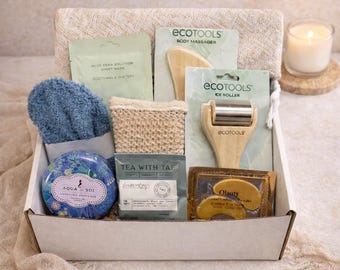Luxury Self Care Gift Box for Women - Spa Gift Basket, Relaxation Gift, Birthday Gift for Her, Get Well Gift, Care Package