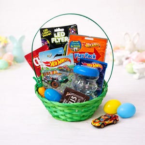 Filled Boys Easter Baskets - Superhero, Star Wars, Sonic, Nerf, Tonka, Hot Wheels, Cars, Avengers, and More!