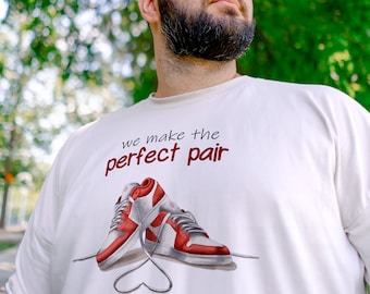 Koszulka Perfect Pair Tee Sneaker Fun Visual Design