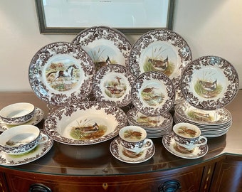 Woodland by Spode / Plates / Bowls / Platters / Teacups / Animal Scenery China