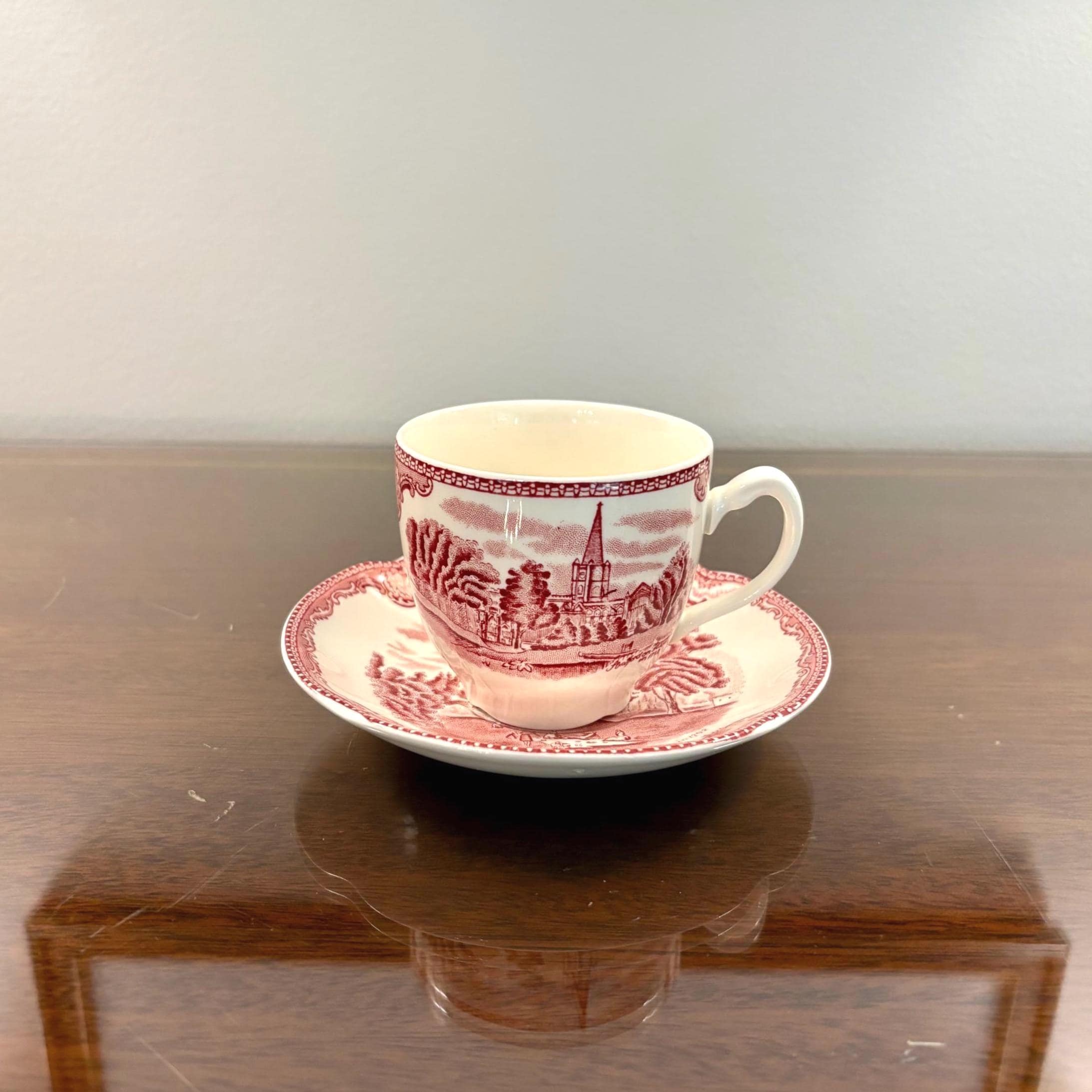 Johnson Brothers Old Britain Castles Pink: Plates, Bowls and