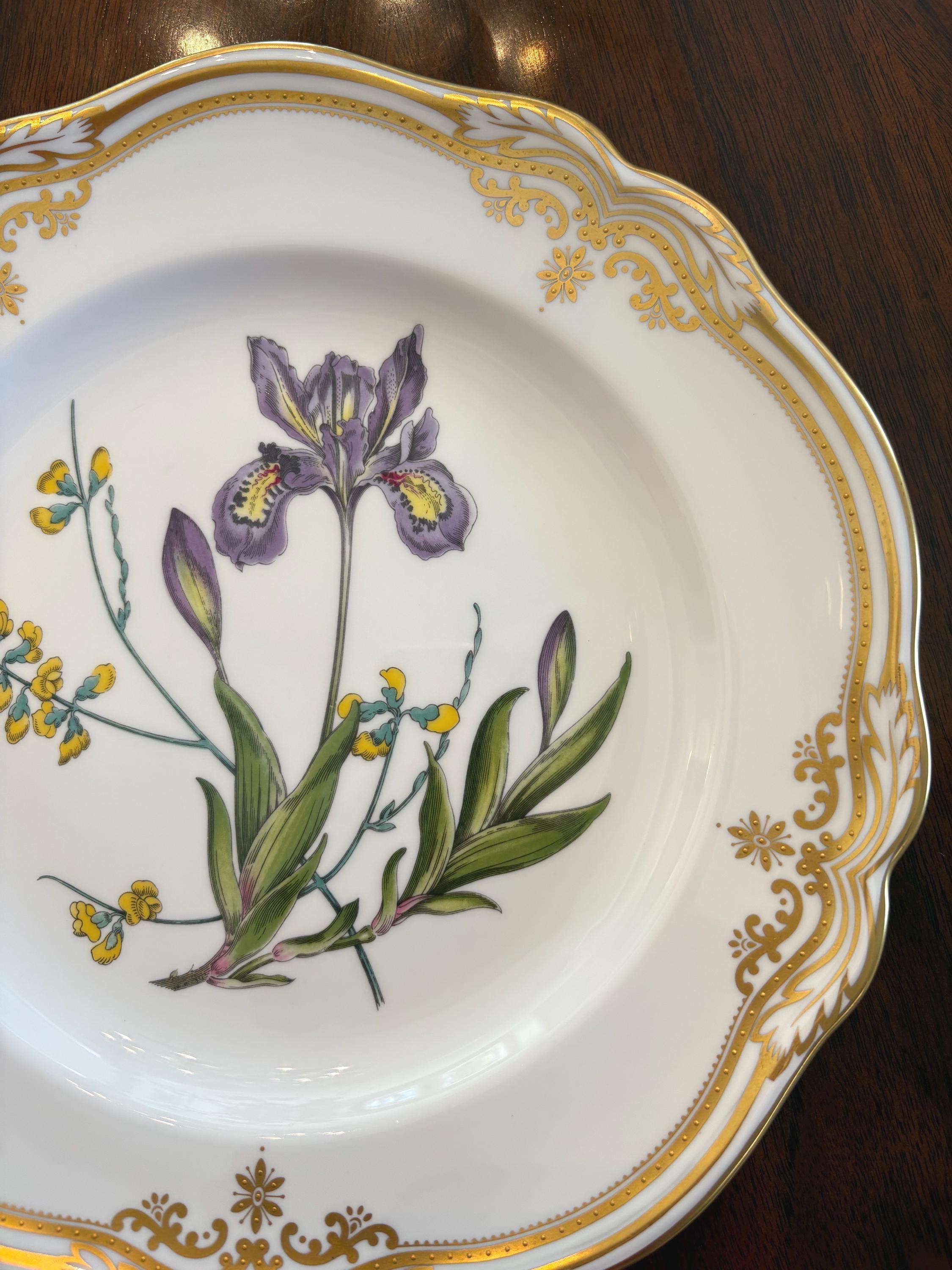Stafford Flowers by Spode: Vintage English Bone China Plates - Etsy