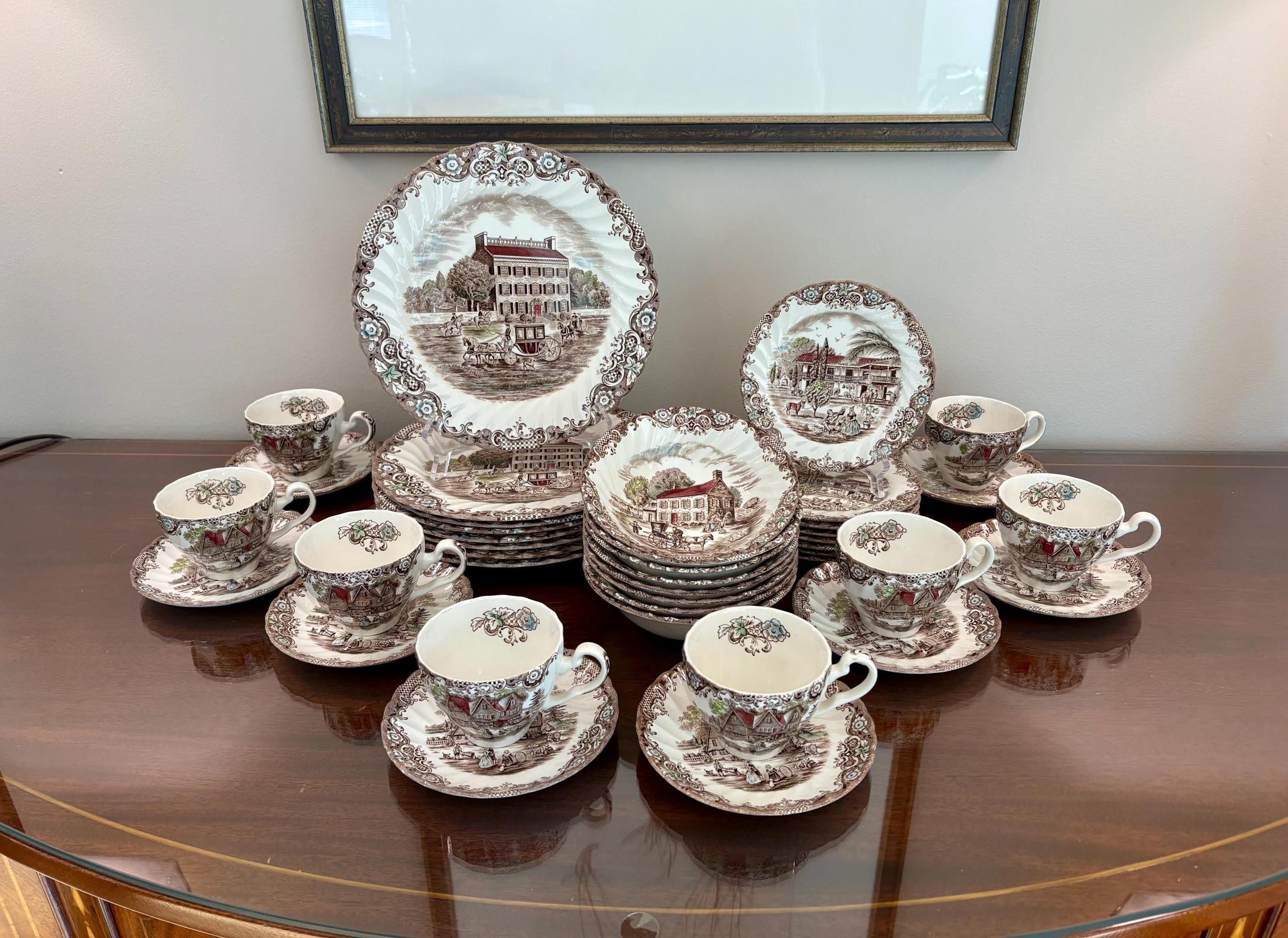 Vintage Heritage Hall Ironstone China: Johnson Brothers Plates