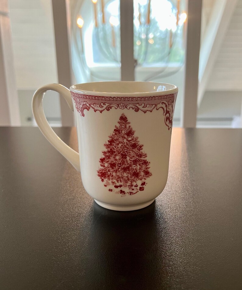 Johnson brothers old britain castles pink christmas