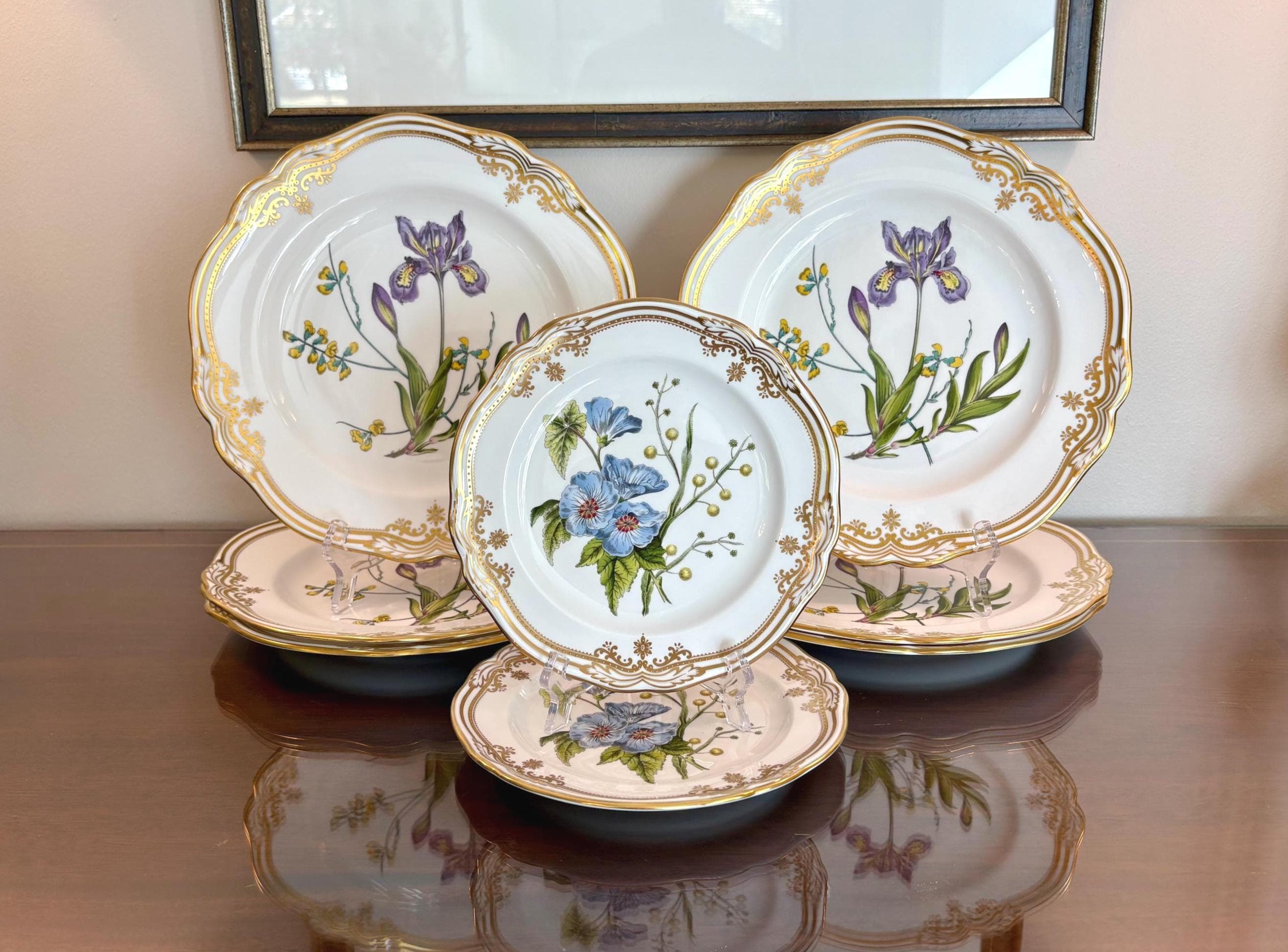 Staffordshire Bone China Flowers - Etsy