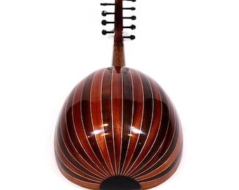 Handmade Mahogany, Walnut Wood Oud - High Quality Handmade Oud Instrument