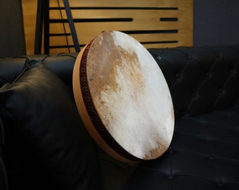 Sheepskin Bendir Ethnic Music Frame Drum Wood Turkish Bendir Def Daf Percussion Erbeni Erbane Habibi