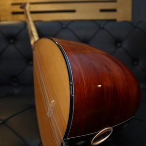 Saz turco in legno di ginepro a collo lungo, alta qualità - Erasaz Baglama Saz
