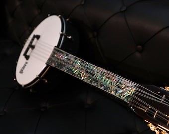 Custom Seashell Fretless Banjo - Banjo Oud  - Banjo - Bancod