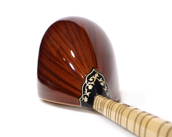 43 Cm Mahogany Wood Body - Handmade High Quality Baglama Saz, Turkish Saz