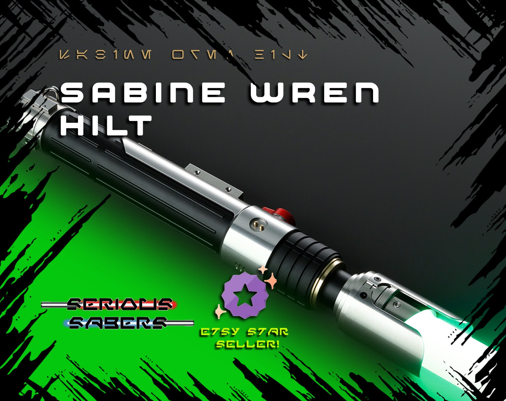Sabine Wren Lightsaber - Custom Lightsabers - ZIA Sabers™