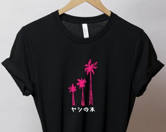 [NEWERA] PALM TREE T-SHIRTS ★大人気★ Optical white T-shirt with palm tree photo print - Buy