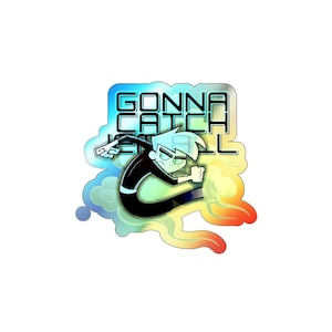 Danny Phantom Holographic Die-cut Stickers, Nickelodeon, Cartoon, Nostalgic, Fan Art, Ghost, Spongebob, Faily OddParents.