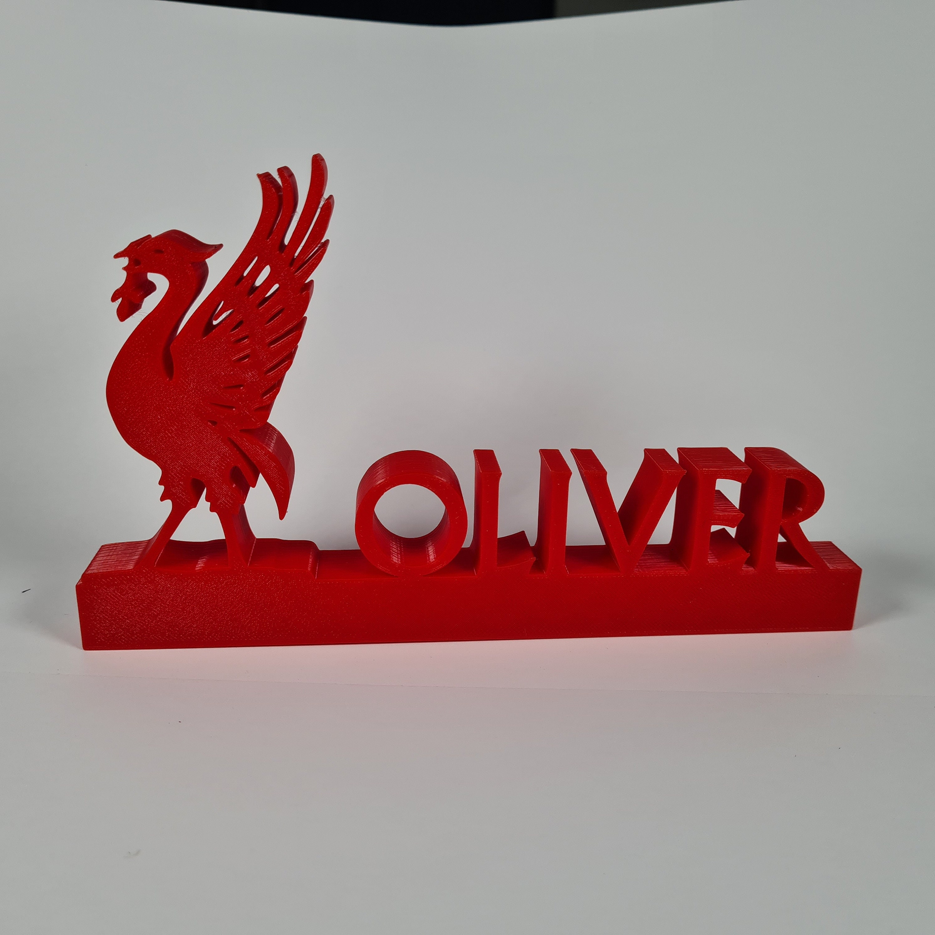 Liverpool FC Personalised Liverbird Plaque Shelf Display - Etsy UK