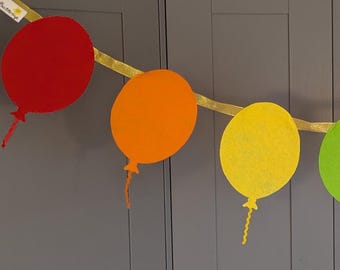 Handmade Balloon Bunting