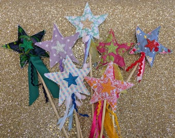Handmade Star Wands: Kids Pretend Play, Party Favors