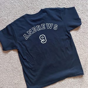 Personalised Name Kids T-Shirt, Birthday T-shirt, Boys, Girls, T-Shirt With Name, Gift For Girls, Gift For Boys Top With Name Summer T-shirt