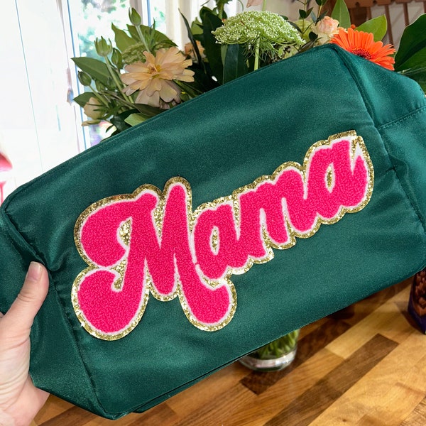 Mama Bag, Toiletries Bag, Cosmetic Bag, Make Up Bag, New Mum Gift, Mum, Mom, Baby Shower Gift, Mothers Day Gift