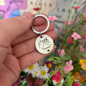 Friendship Keyring, Friends, Best Friends, Forever Friends, Keyring, Keychain, Gift Ideas, Besties