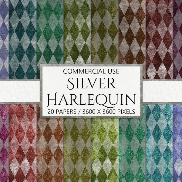 Harlequin Decoupage Paper Etsy