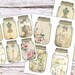 Vintage Victorian Jars, Printable Jar, Two Sizes, Paris, Antique Style ...
