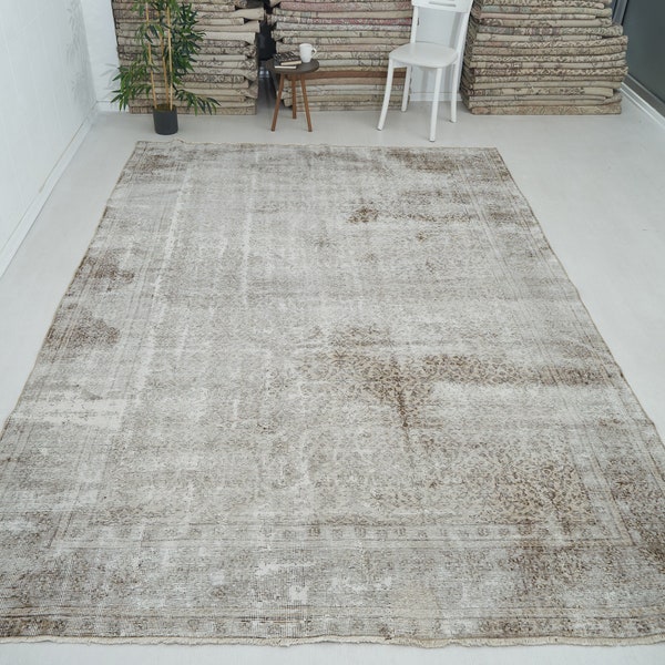 Distressed Rug Etsy