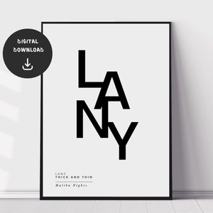未使用】LANY 特大ポスター