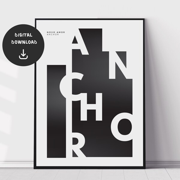 Novo Amor Anchor Etsy Novo Amor Anchor Etsy