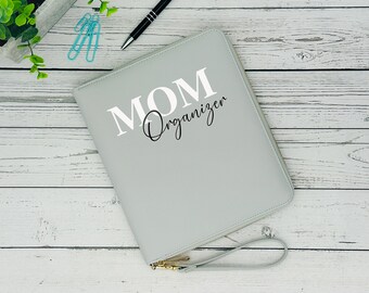 Mom Organizer⎢U Heft Hülle Personalisierbar ⎢Kunstleder Planer