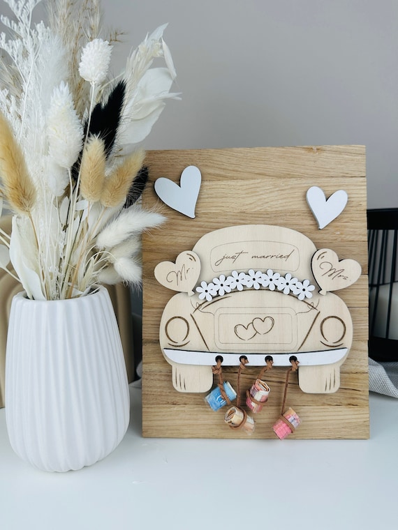 Geschenkideen für das Brautpaar - Kreative Verpackung für Geldgeschenke zur Hochzeit