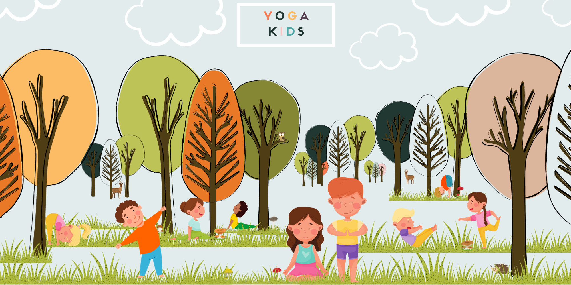 28 printable yoga kids cards children movement activity stretch cards