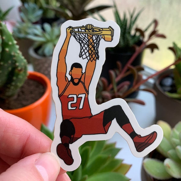 Rudy Gobert Utah Jazz Sticker