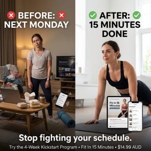 4-veckors träningsplan för hemmabruk för kvinnor | Fitness Reset (PDF digital nedladdning)