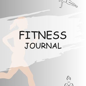 Fitness Journal, Wellness Journal, Self Care Journal, Weight Loss Tracker, Workout Tracker, Weight Loss Planner, Health and Wellness