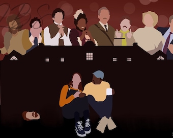 BBC ghosts Fan art digital download