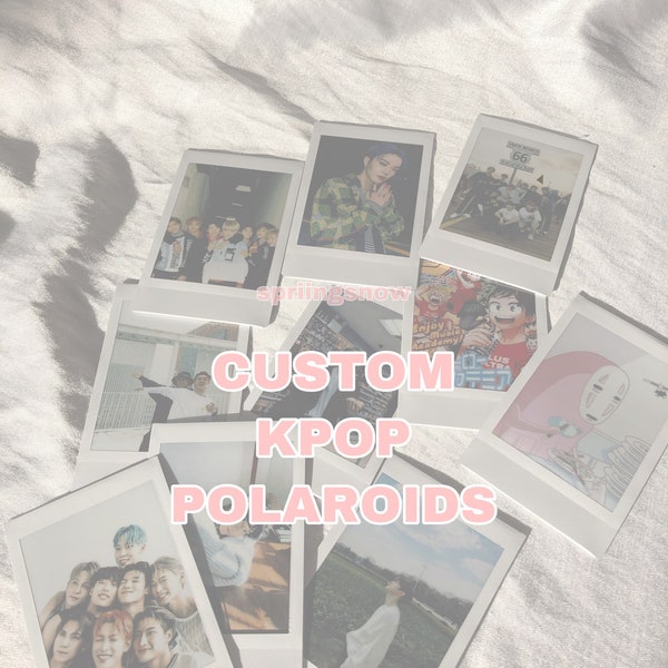KPOP Custom Polaroids