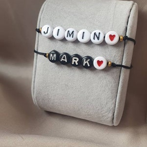 Personalized bracelet with initials