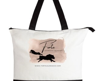 Forte Aussie Co Zippered Tote Bag