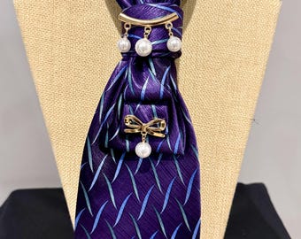 Women's Tie - Purple Paradise