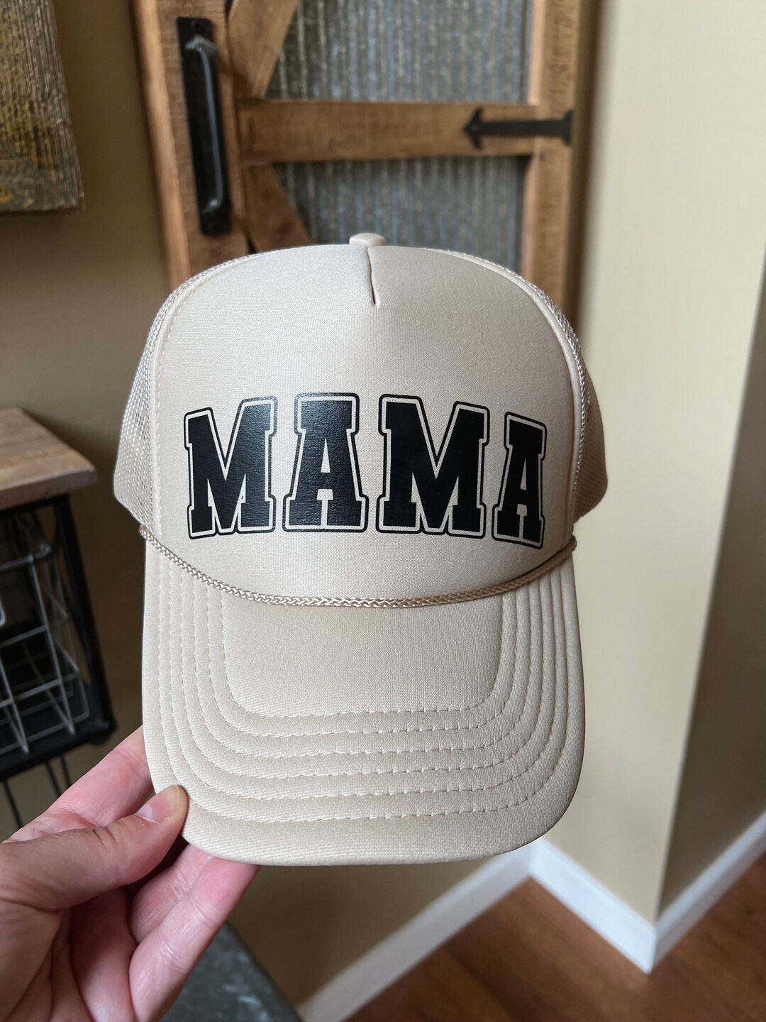 MAMA Trucker Hat Trucker Hats Accessories Mom Hats Mom Gifts Mothers