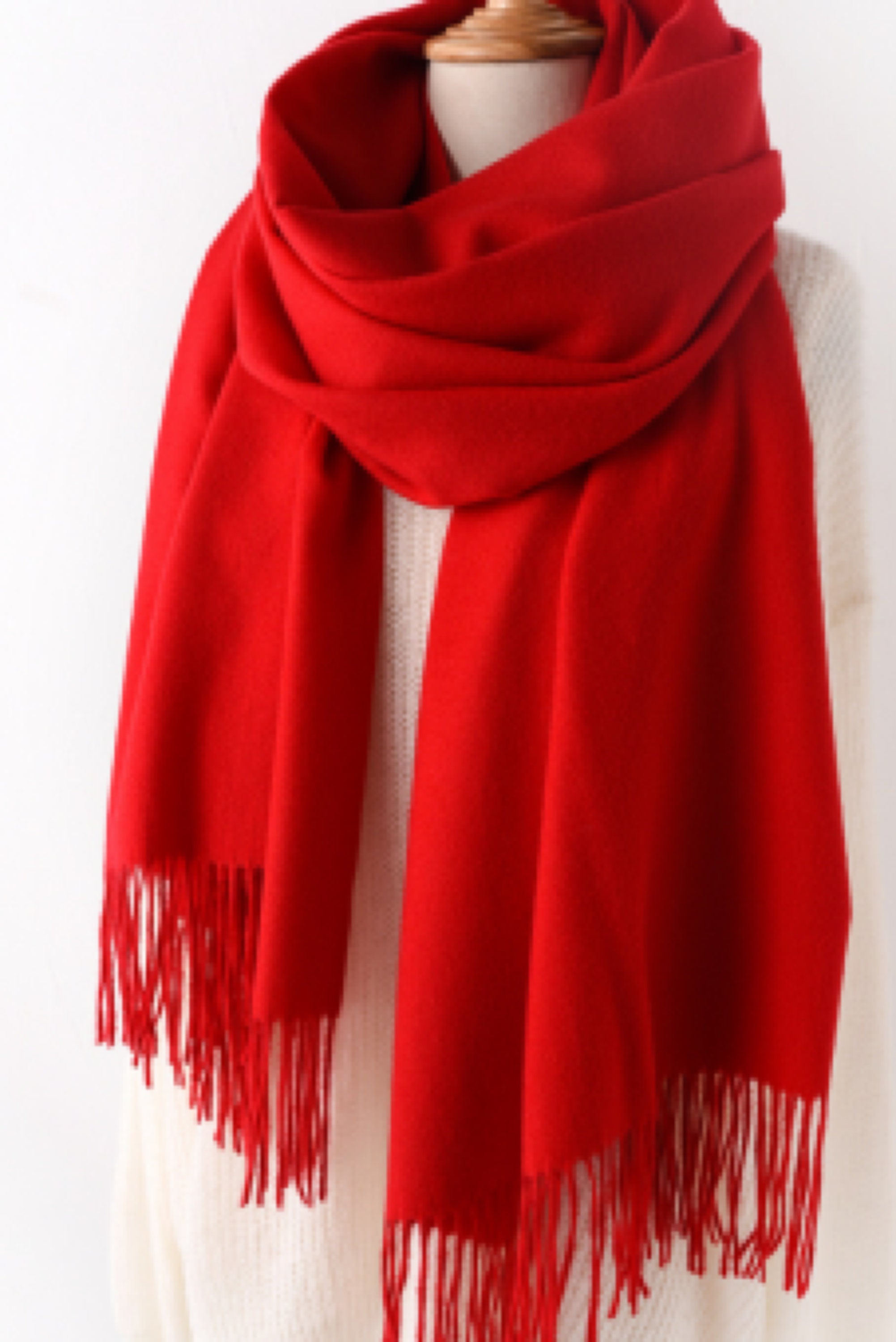 Handmade Scarf Gift Scarf Red Scarf Etsy.de