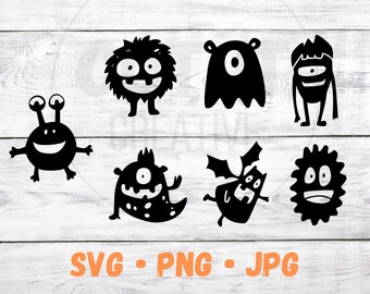 Monster Bundle SVG Instant Download File