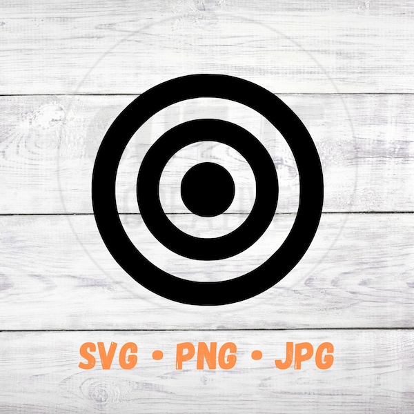 Target SVG Instant Download File