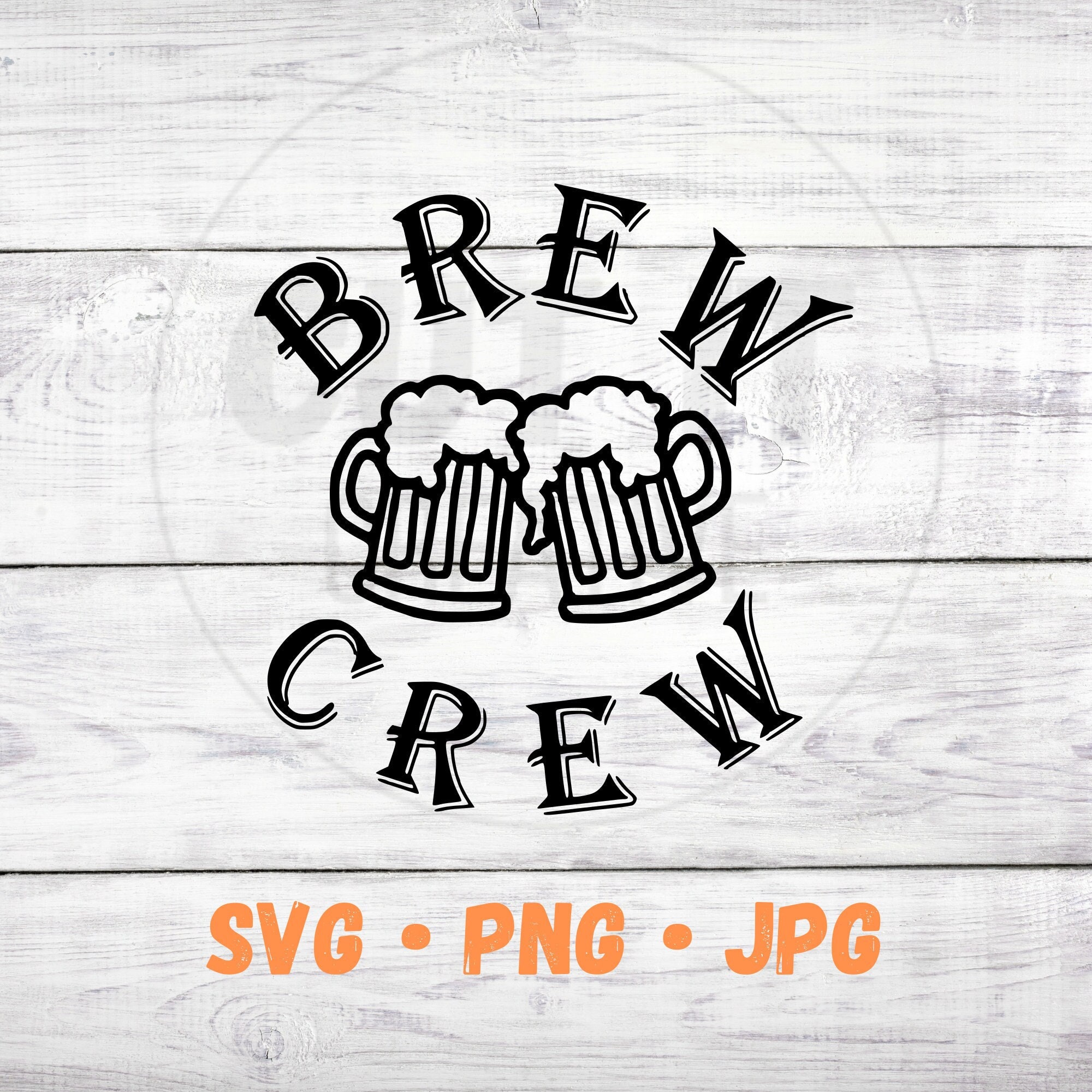 Brew Crew SVG Instant Download File Brew Crew Cutting File 