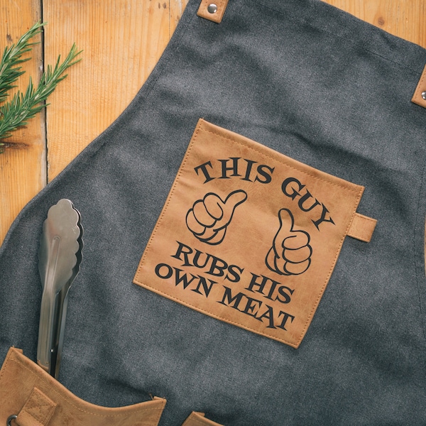 This Guy Rubs His Own Meat SVG Instant Download File, Meat Smoking SVG