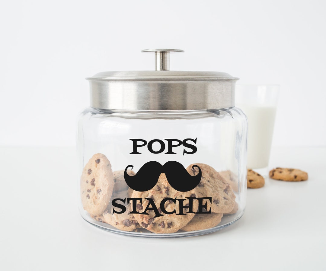 Pops Stache SVG Instant Download File, Fathers Day SVG, Pops Lolly Jar ...