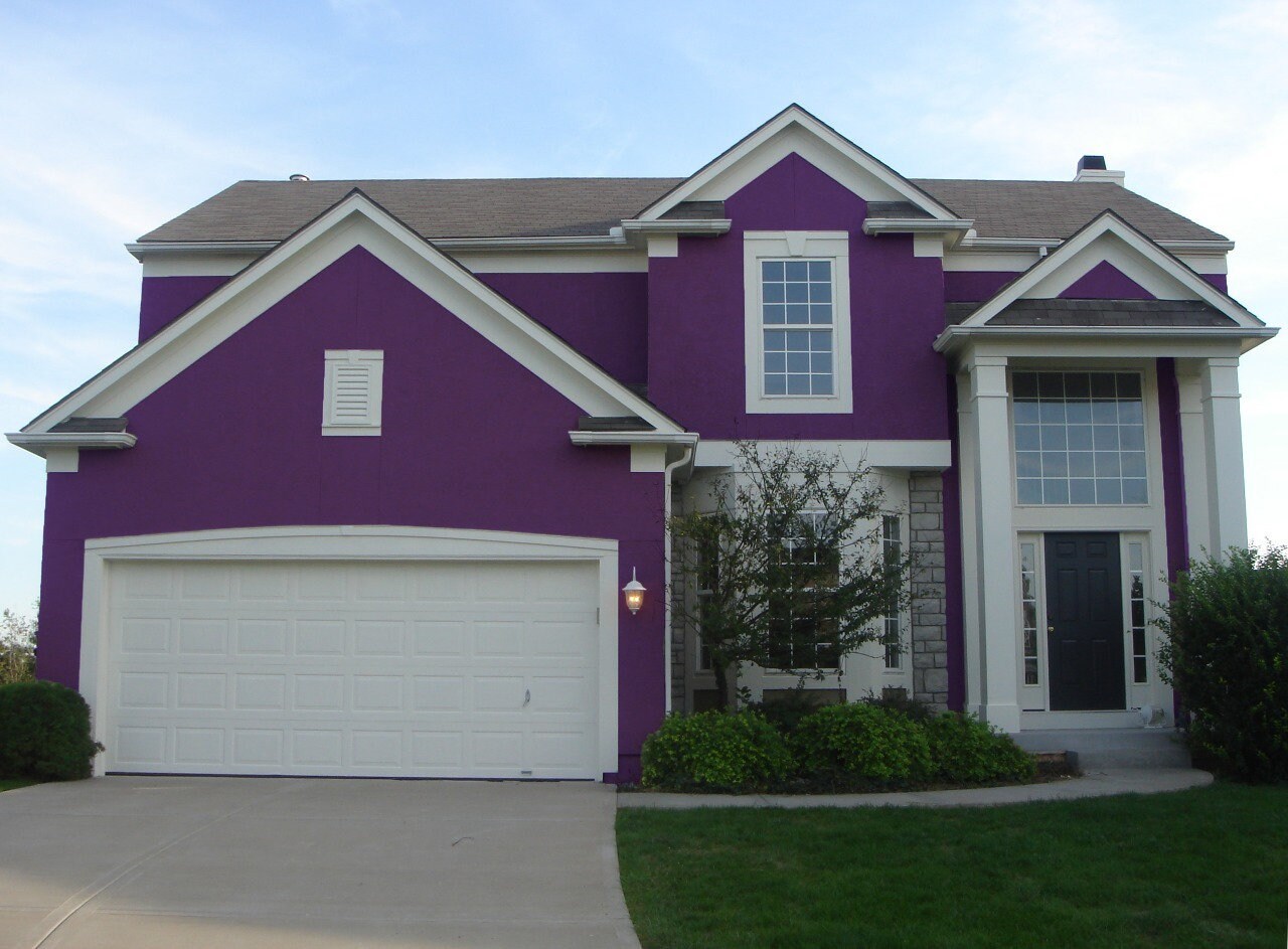 Color Rendering Your House Paint Etsy