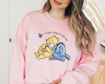 Classic Winnie The Pooh Sweatshirt Friend Gifts Winnie The Pooh Bear Piglet Eeyore Vintage Pooh Quotes 1926 Pooh Vintage Aesthetic Sweater